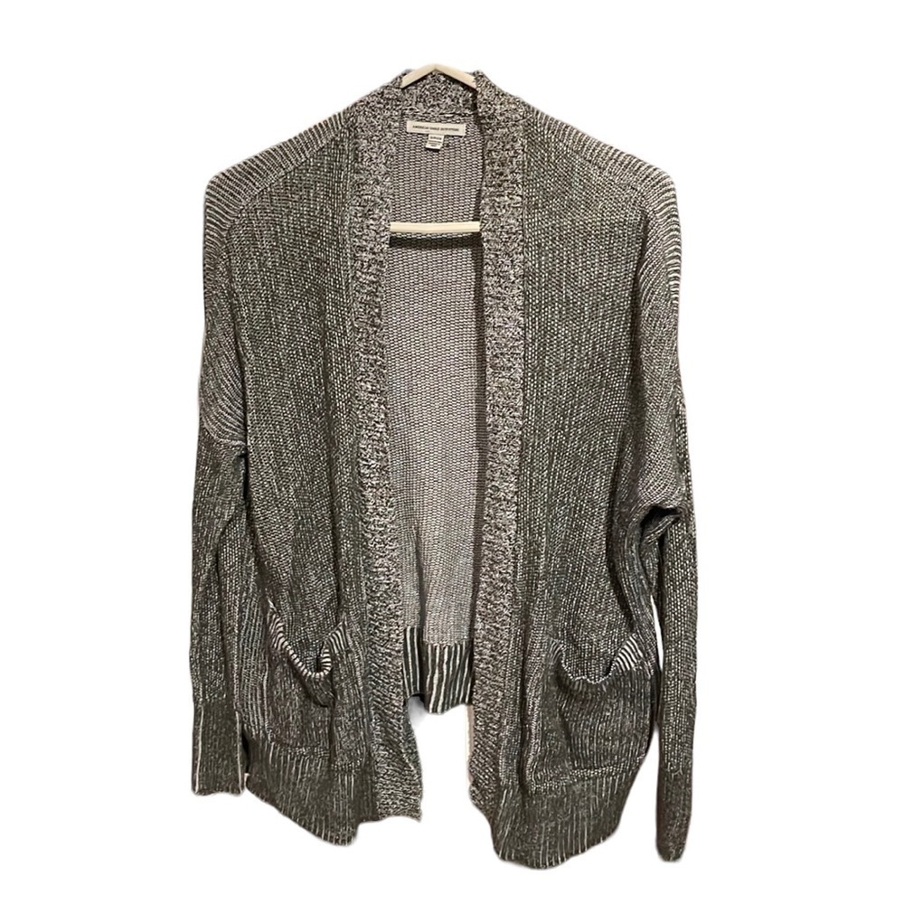 AMERICAN‎ Eagle Outfitters Open Front Gray Cardigan Size Small